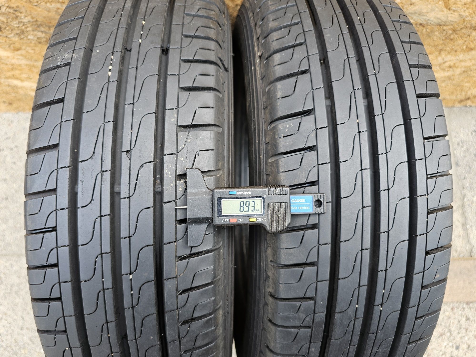 Idealne!!  9mm. 185/80 r14C Pirelli Carier   1215