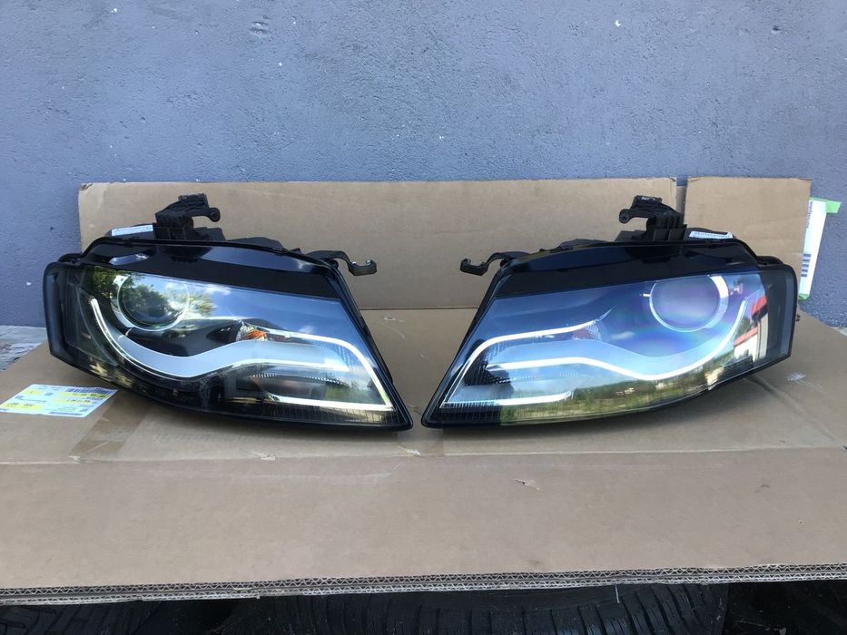 Lampa przednia Lewa Prawa Audi A4 B8 8K0 Bi-xenon Led