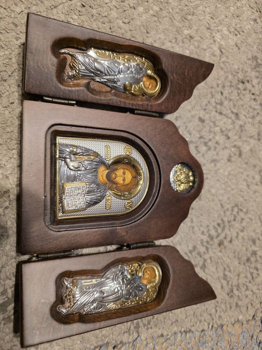 Ikona tryptyk grecka