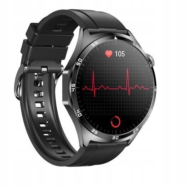 Zegarek Sportowy Smartwatch Glacierx Vital Pomiar Cukru Ekg Ciśnienie
