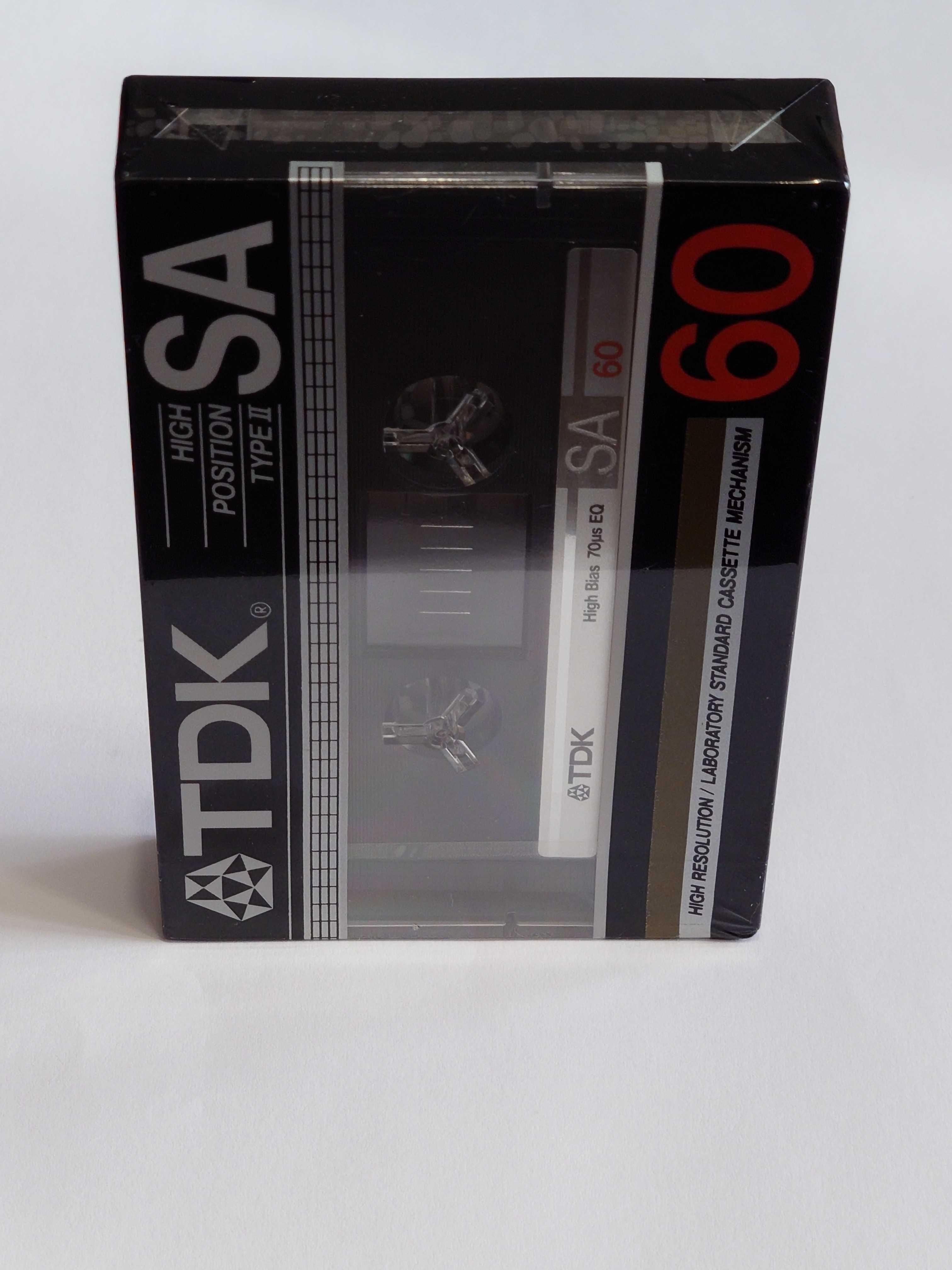 TDK SA 60 model na rok 1984 na rynek Amerykański