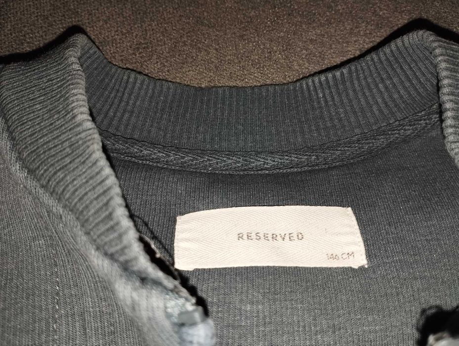 Dwie bluzy na suwak z kieszeniami, Reserved 146 cm