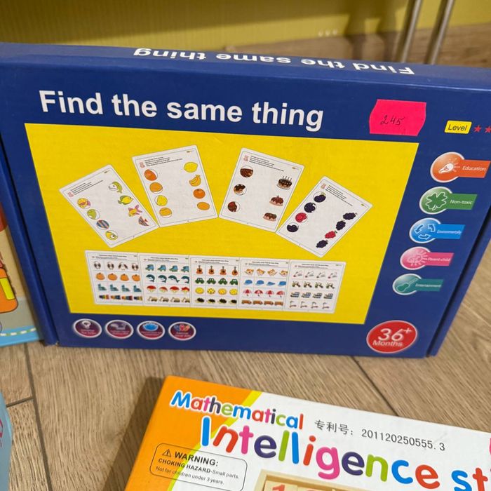 Розвиваючі іграшки для дітей, вчимось рахувати