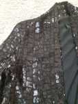 Marynarka oversize narzutka ZARA w cekiny