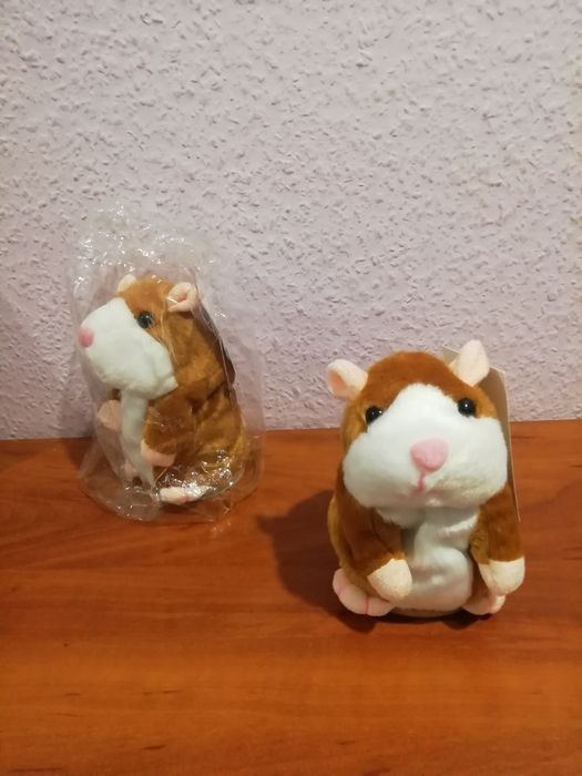 Говірливий, рухливий хом’як. Хом'як іграшка - повторушка.