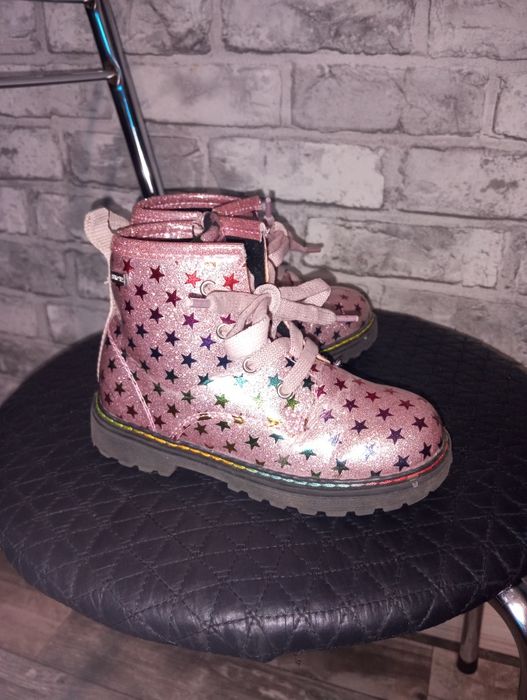 Botki trapery dziewczęce r 27
