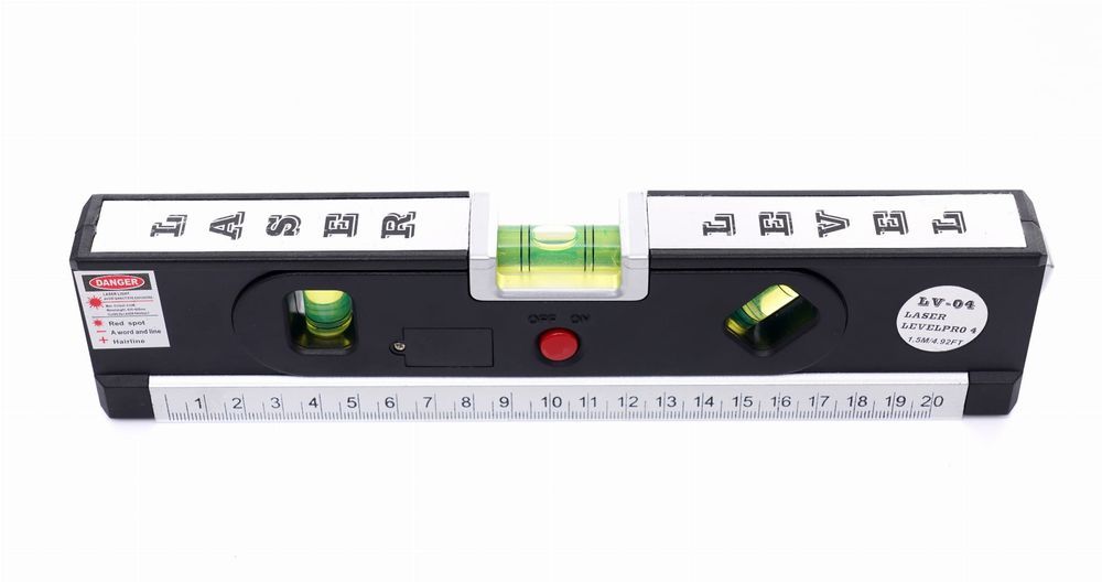 Poziomica laserowa z miarą KD10438