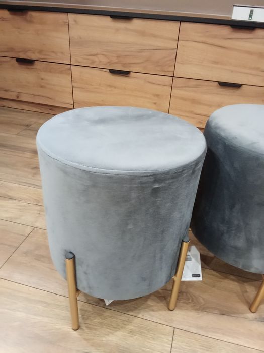 Pufy Glamour 2 sztuki