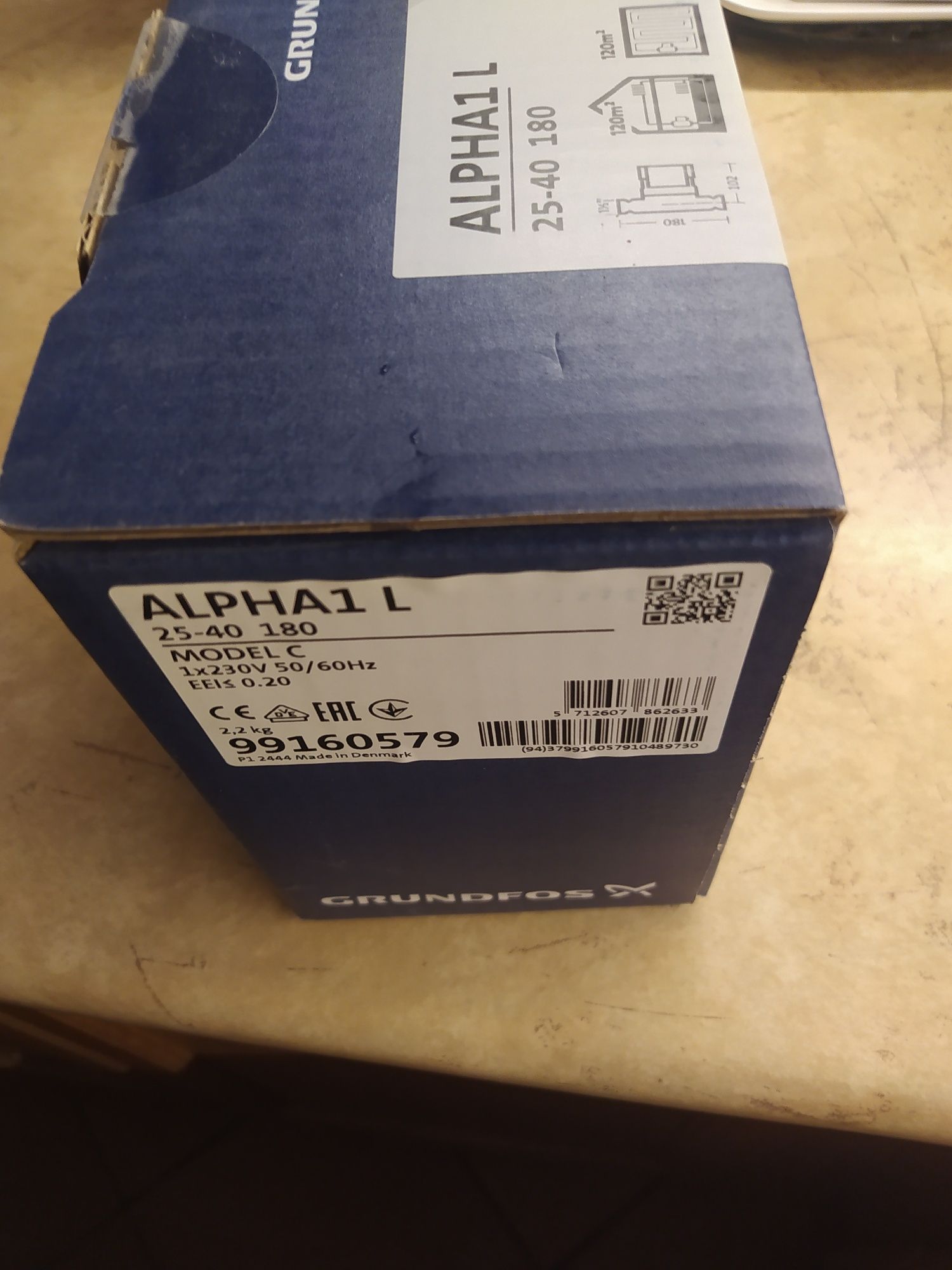 Pompa obiegowa Alpha 1
