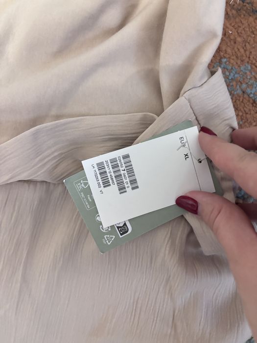 Zestaw 2 nowych par spodni ciążowych (rozm. L/XL)