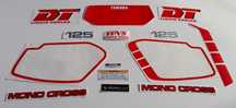 Autocolantes Yamaha DT125 LC YPVS MK4 stickers decalS
