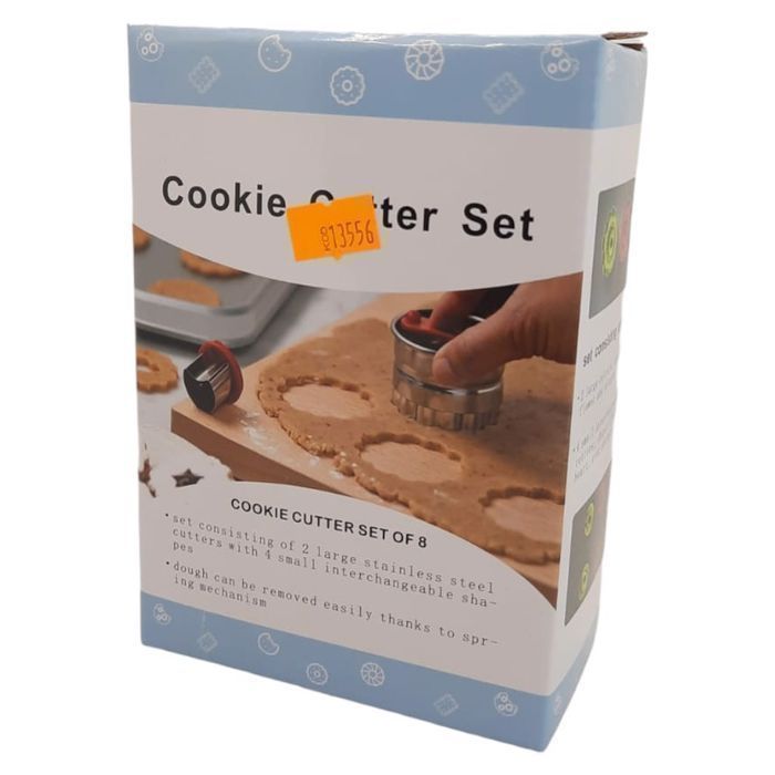 Formy Do Ciastek Wykrawacze Zestaw 6szt