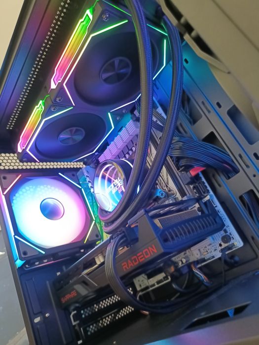 Torre Gaming com Watercooler | AMD RX6600 | Garantia