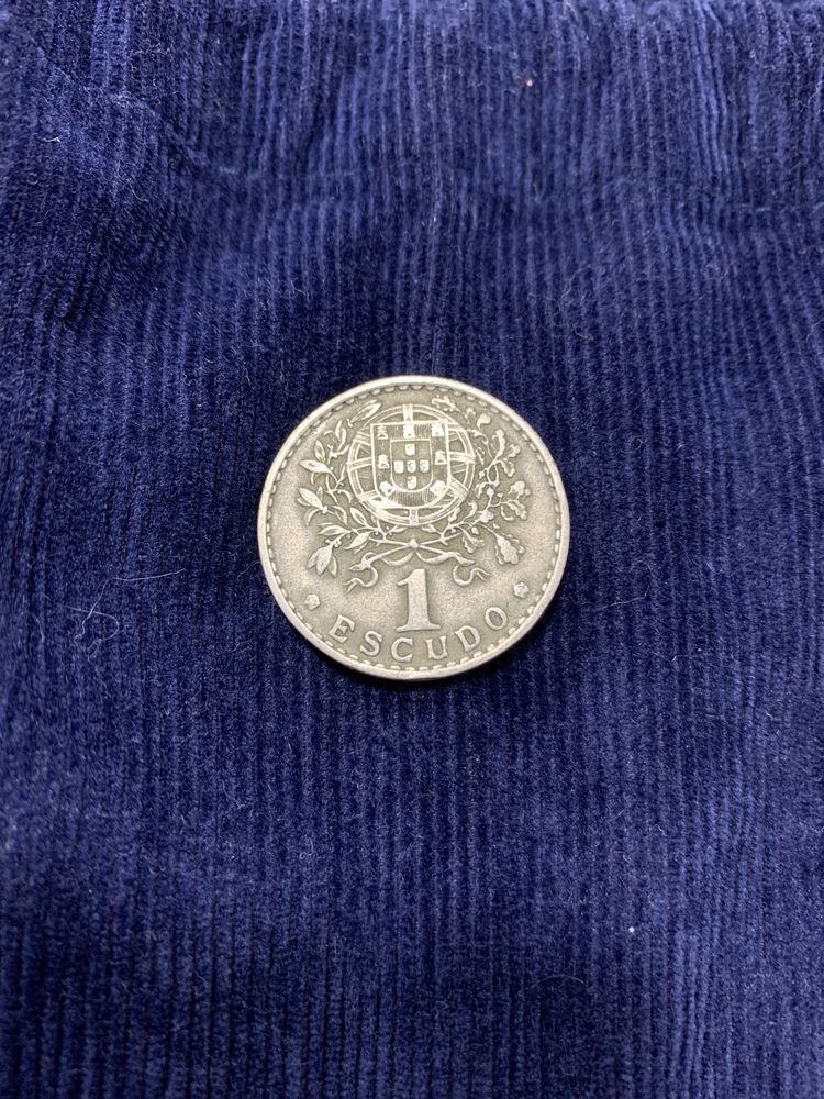 1 escudo 1957 - moeda