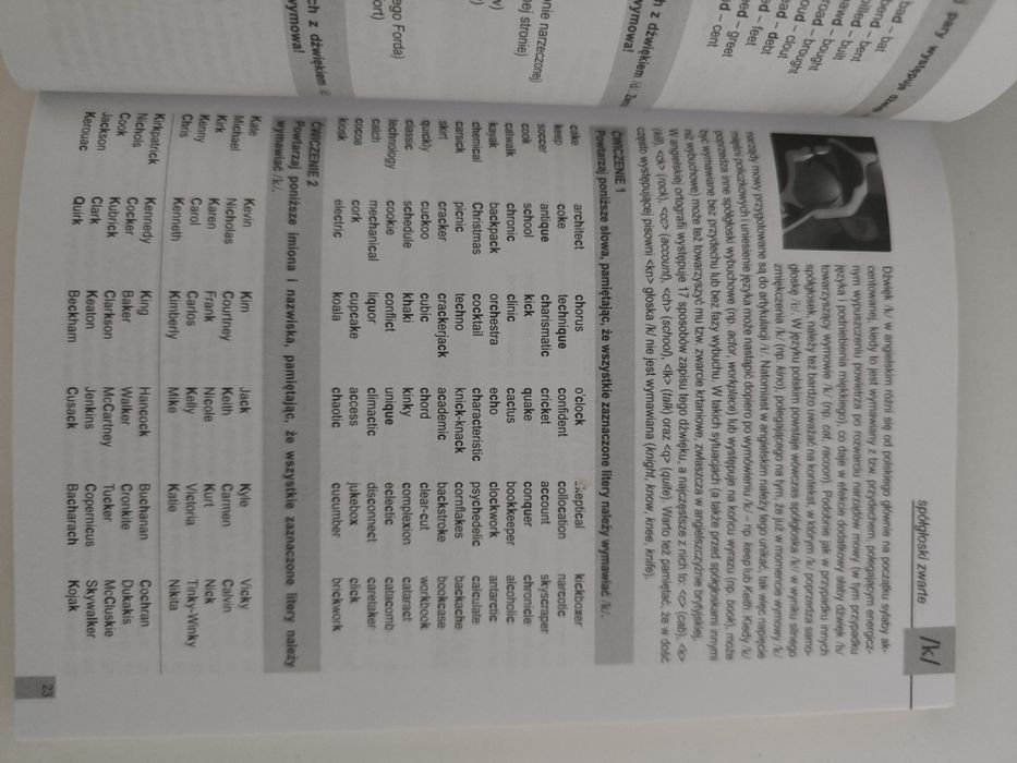 Podręcznik Kurs wymowy angielskiego