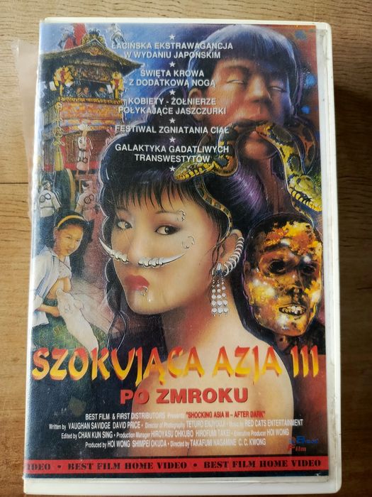 Szokująca Azja kaseta VHS video