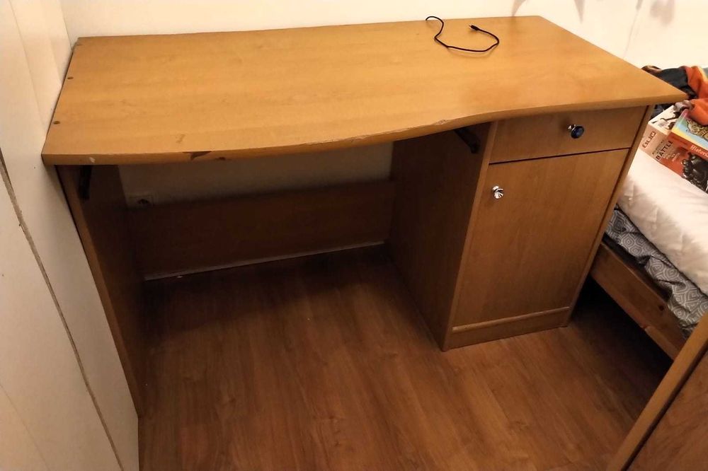 biurko 120 cm, używane