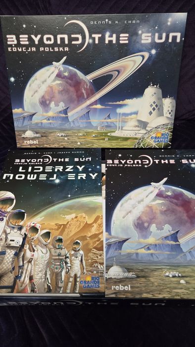 Beyond the Sun + liderzy nowej ery. Gra planszowa. Jak nowa
