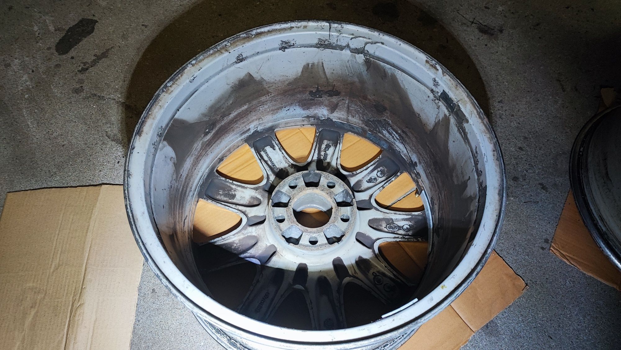 Alufelgi Mercedes 9 1/2 Jx18H2 ET43
