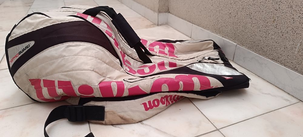 Mala de Tênis e raquetes