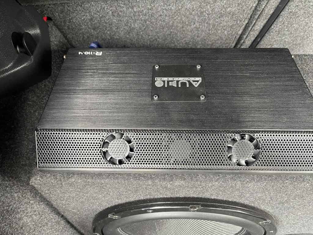 Subwoofer i wzmacniacz caraudio