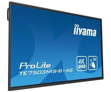 Інтерактивний дисплей 75" iiyama ProLite TE7503MIS-B1AG (4K Android)