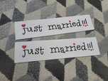 tablice rejestracyjne Młodych tablice na auto just Married