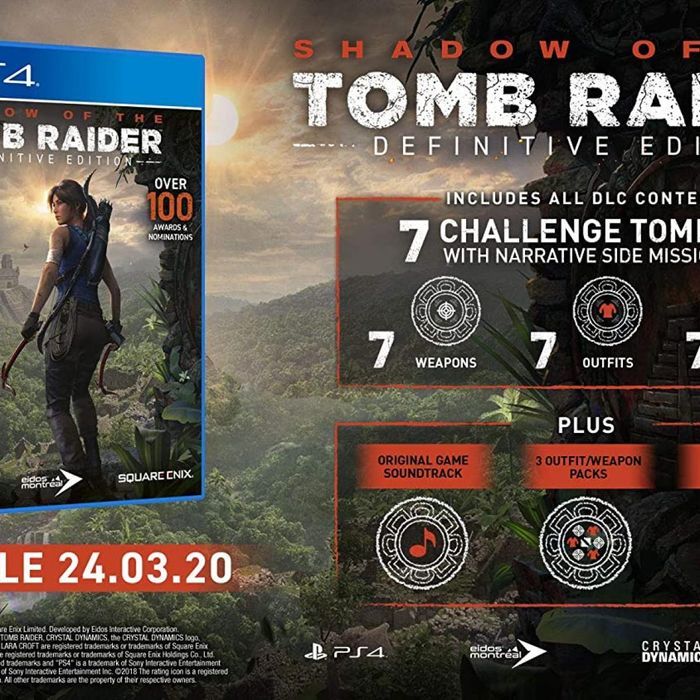 Gra Shadow of the Tomb Raider: Definitive Edition PL/ENG (PS4)