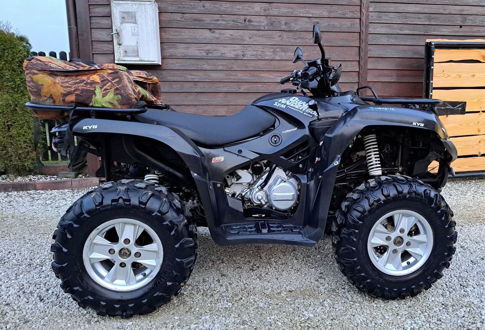 Duży Quad SYM RIDER 600 40KM 4x4 Alufelgi Ledy Kufer Hak Okazja!!!
