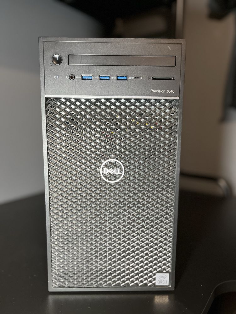 Komputer DELL Precision 3640,Intel(R) Core(TM) i3-10100 CPU