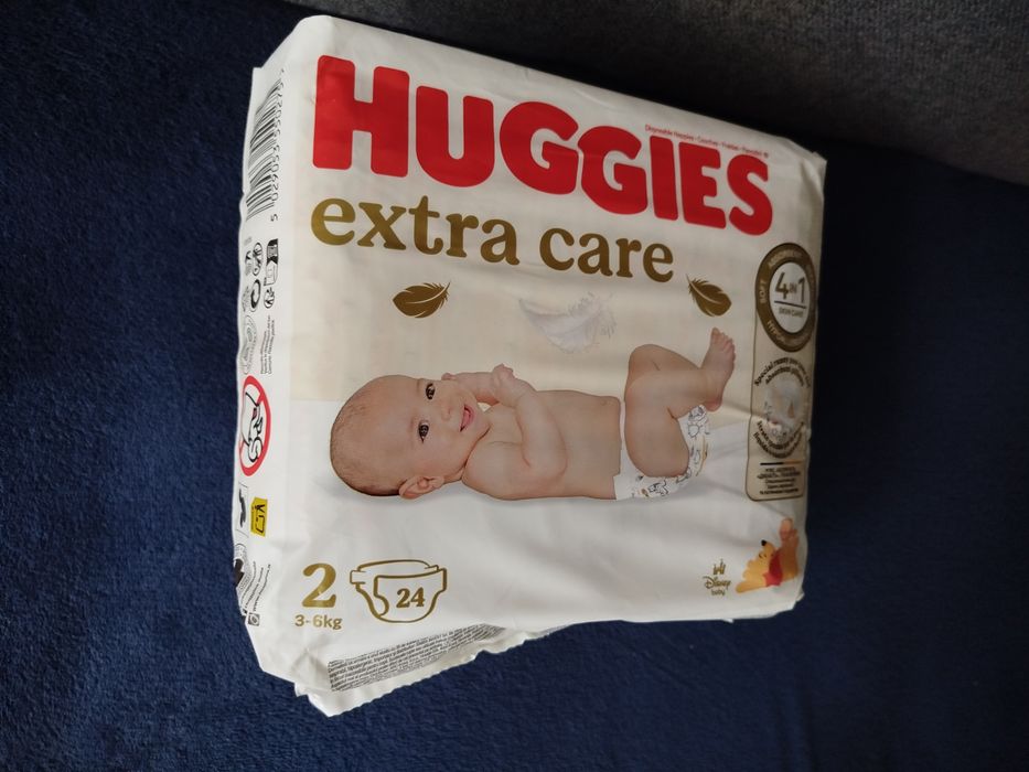Nowe opakowanie pampersów Huggies 2 Disney
