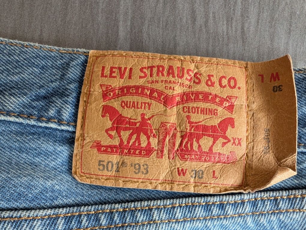 Spodnie jeansowe Levi's 501 '93 W30
