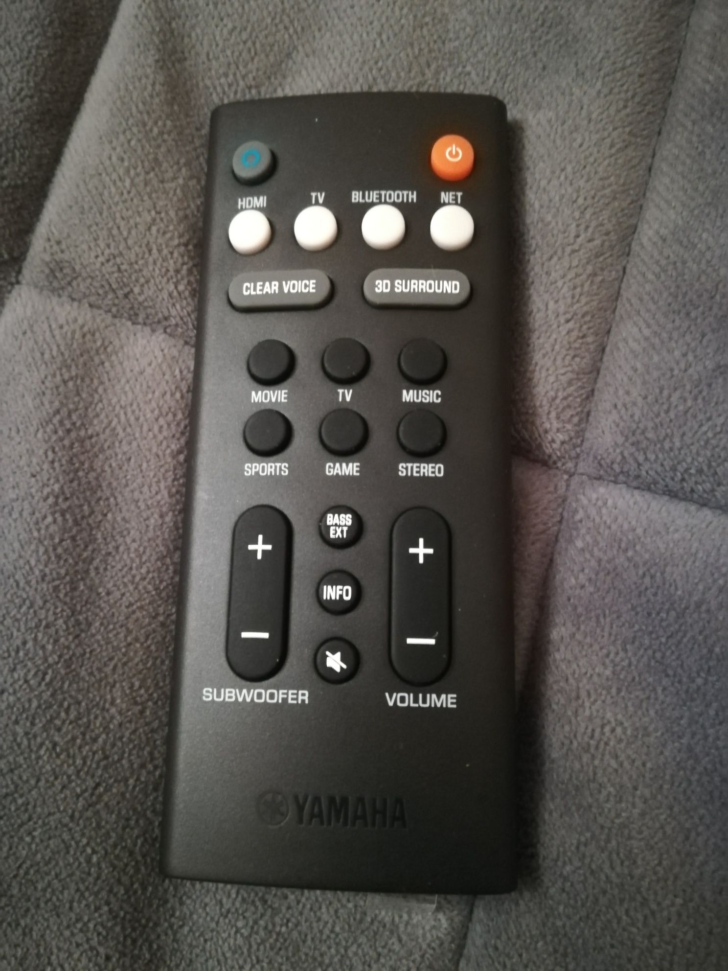 Oryginalny Pilot do Soundbar Yamaha VDQ7620