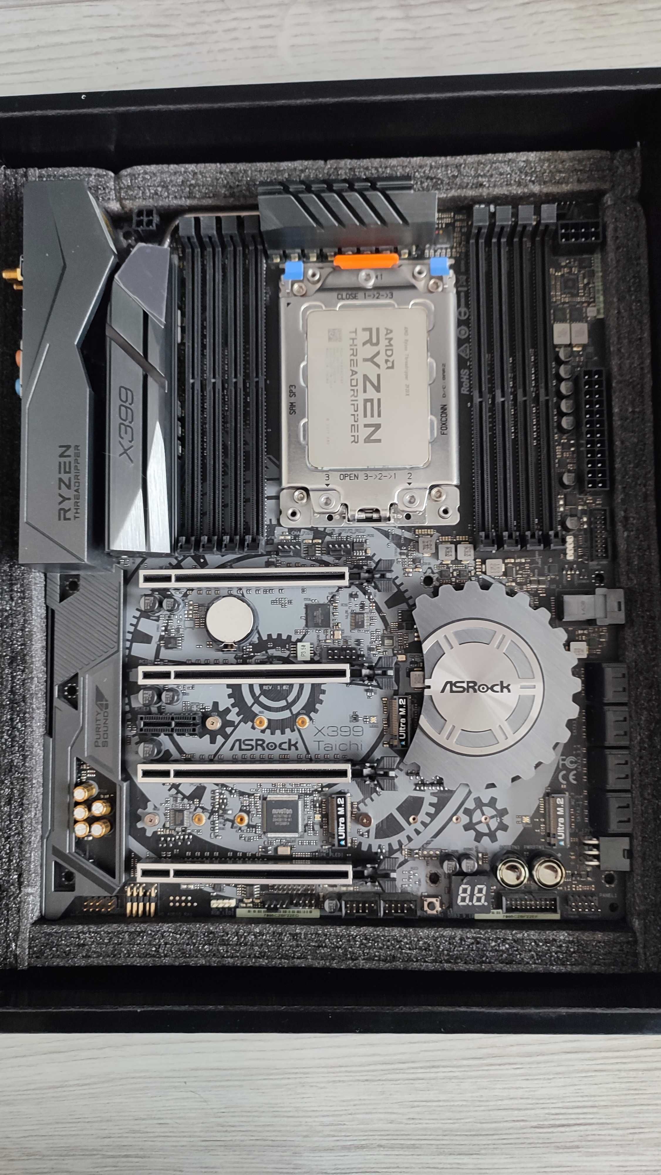 Płyta główna Asrock X399 Taichi, Threadripper 2920x