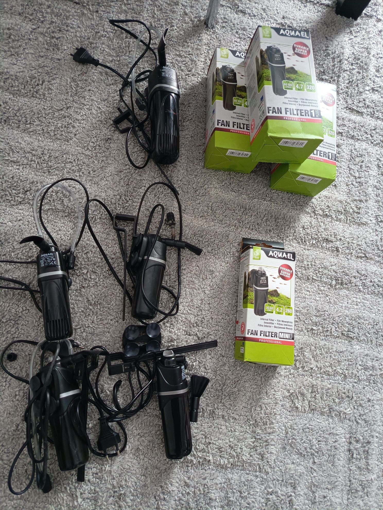 Filtry Aquael fan 1 plus , mini