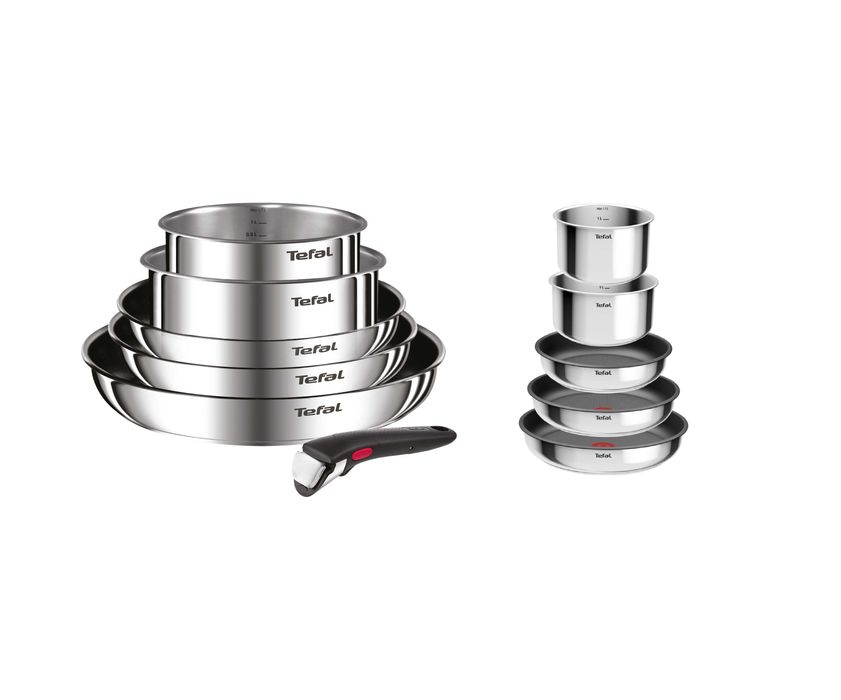 6-elementowy zestaw patelni TEFAL Ingenio COOK EAT z odłączaną rączką