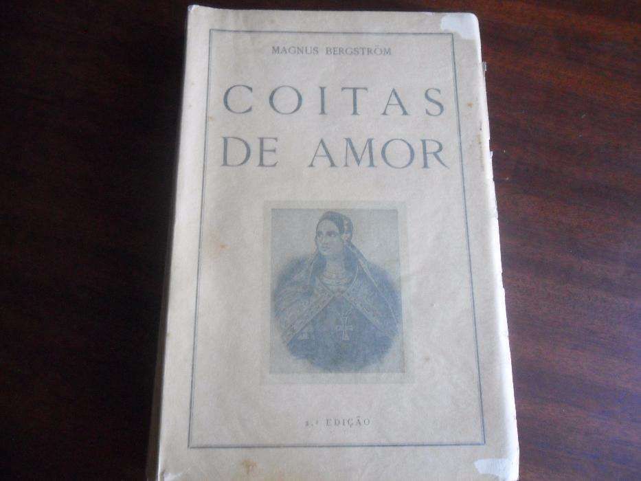 "Coitas de Amor" de Magnus Bergström - 2ª Edição de 1937 - Autografado