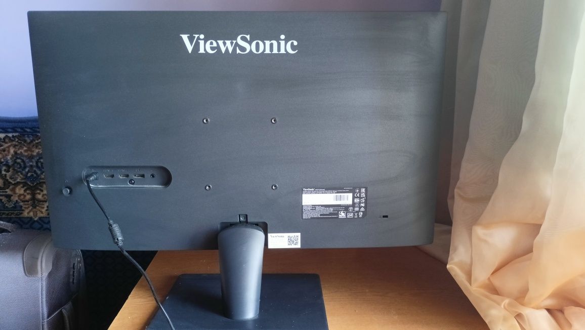 Монітор ViewSonic VA2715-2K-MHD, 27", пошкоджена матриця