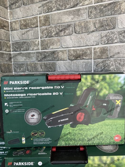 Акумуляторна цепна міні пила,ланцюгова, сучкорез, сучкоріз PARKSIDE