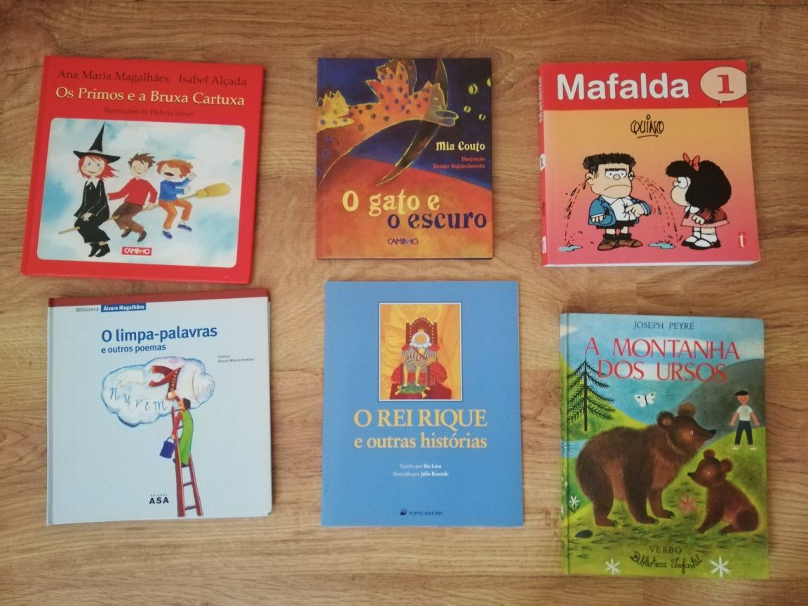 Livros infantis histórias novos