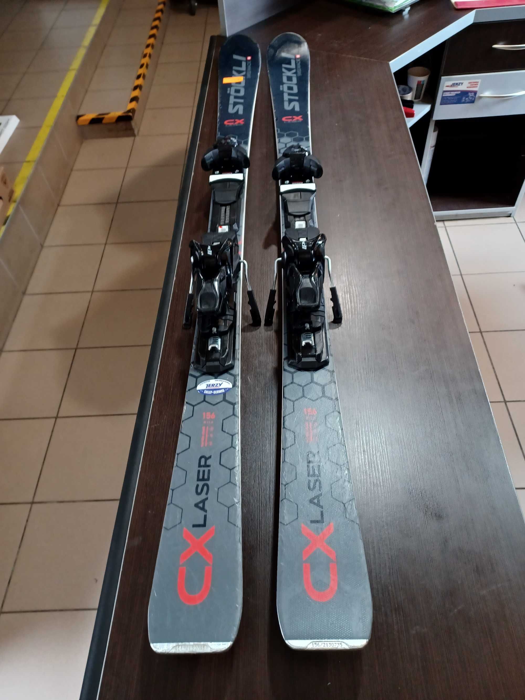 Narty Stockli Laser CX 156 cm N-22