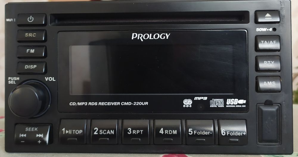 Автомагнітола PROLOGY cmd-220yr