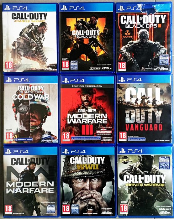 Jogos Call Of Duty Playstation 4 (PS4)