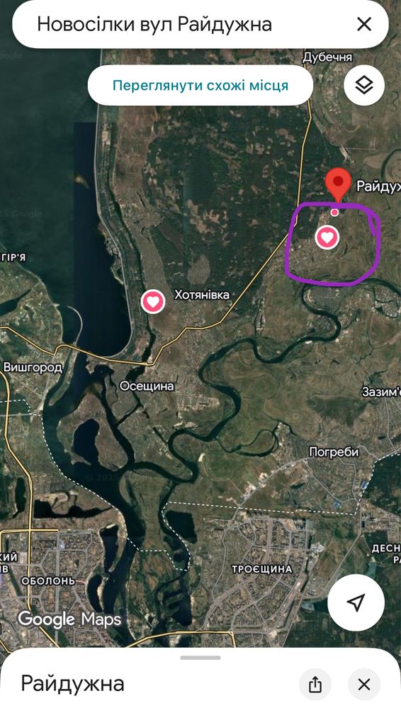 Ділянка 12 соток, с.Новосілки Вишгородського р-ну. Киів-25 хв.
