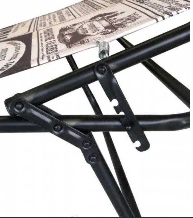 Розкладачка з матрацом  Раскладушка с матрасом На пружинах На ламелях