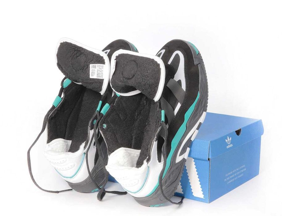 Зимові Чоловічі Кросівки Adidas Niteball Хутро 42-45 (Без предоплати)