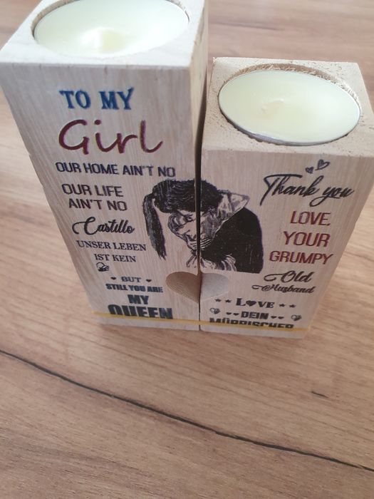 Świecznik w Kształcie Serca