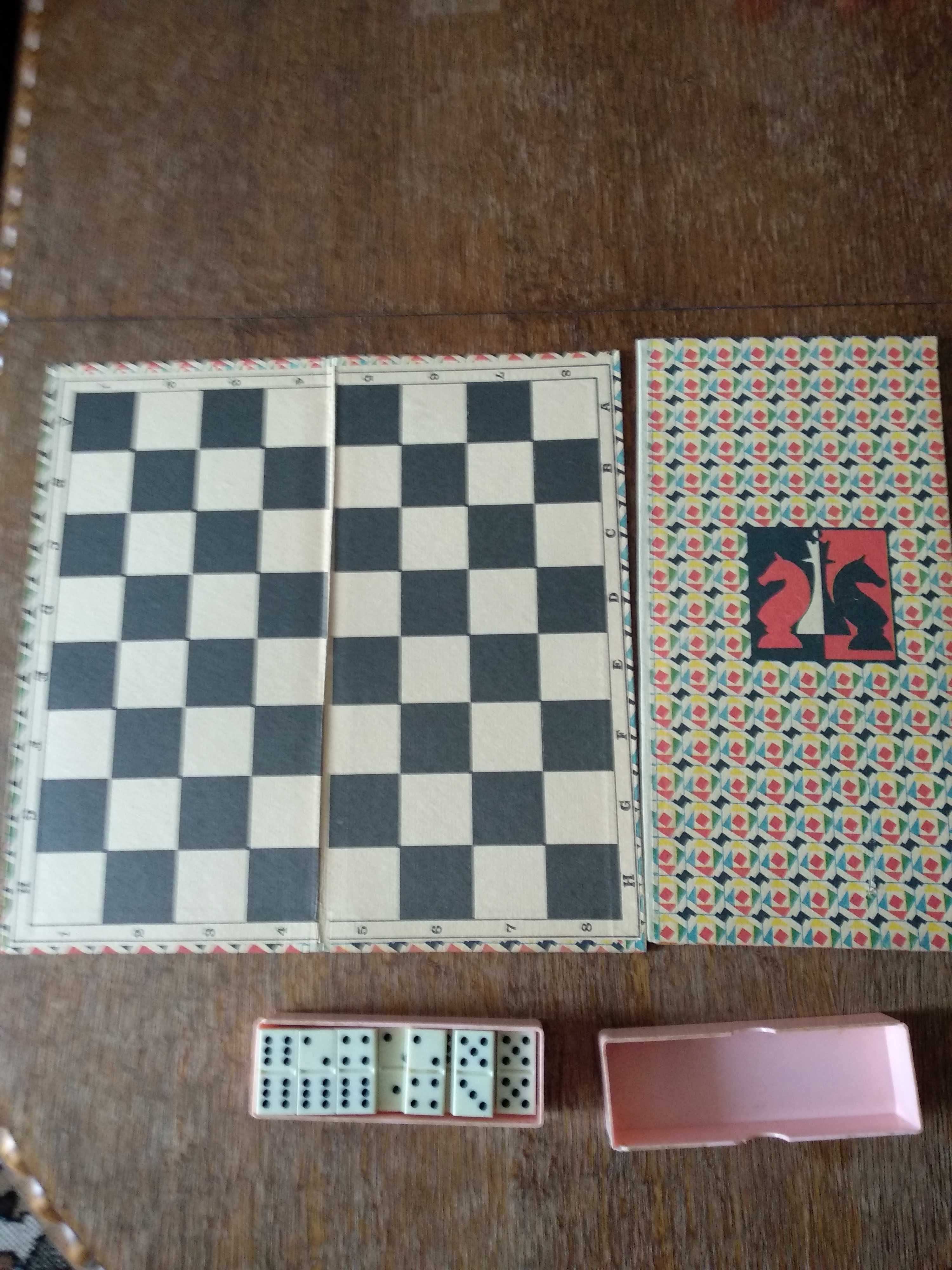 Продам бу домино, новые картоные доски для шашек и шахмат
