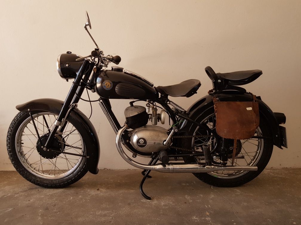Durkopp MD200 adler na suwakach 1952 rok