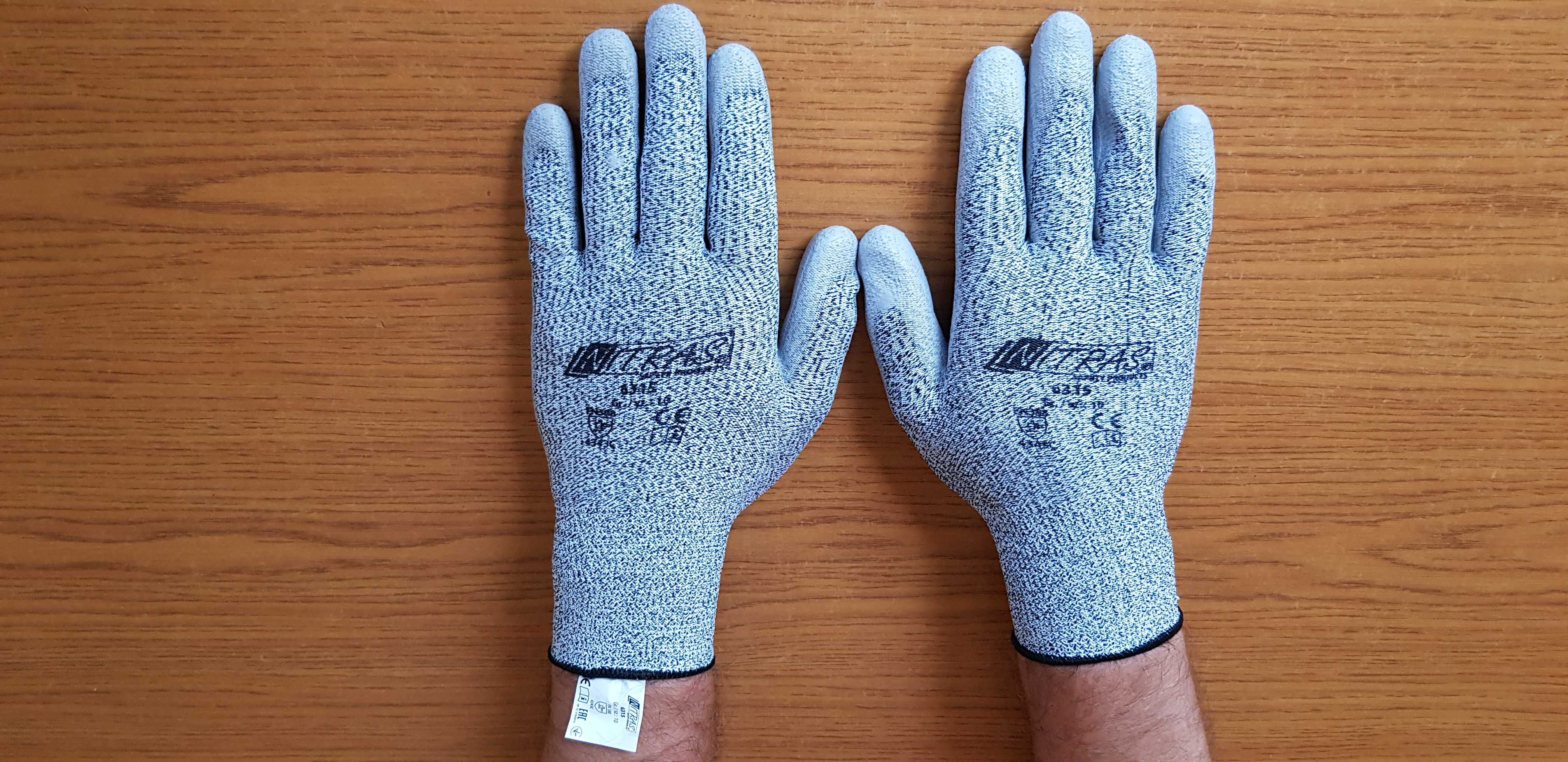 Rękawice NITRAS 6315 antyprzecięciowe Made in Germany